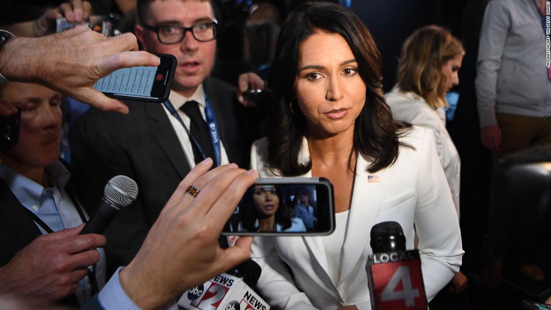 Tulsi Gabbard is still running for president cnn.it/2TpnBNE