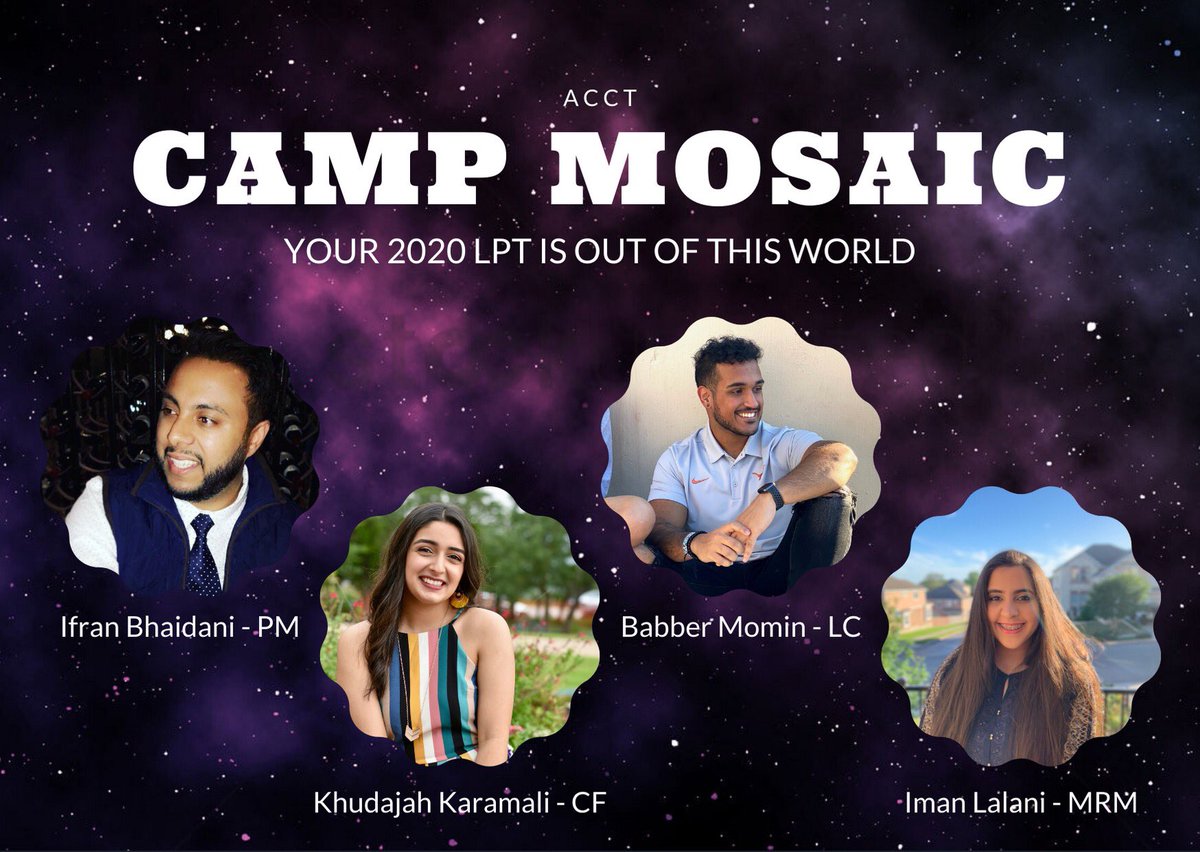 campmosaicACCT's tweet photo. Few times you’ve seen an LPT like us🤩 #ACCT2020 #thefutureismagic https://t.co/oCpdldAeRT