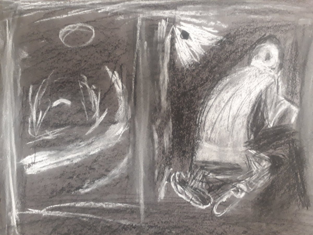 JulieBegen's tweet photo. Yr5 Under the earth. #henrymoore @HenryMooreFDN lovely drawings from both photos and drawings. #WhitehallPrimary #Primaryart https://t.co/a65RzBrBSo