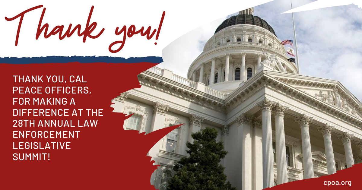 Thank you #calpeaceofficers for an AMAZING week in Sacramento at 2020 Legislative Summit! #LegislativeSummit #lawenforcement #collaboration #California #legislation