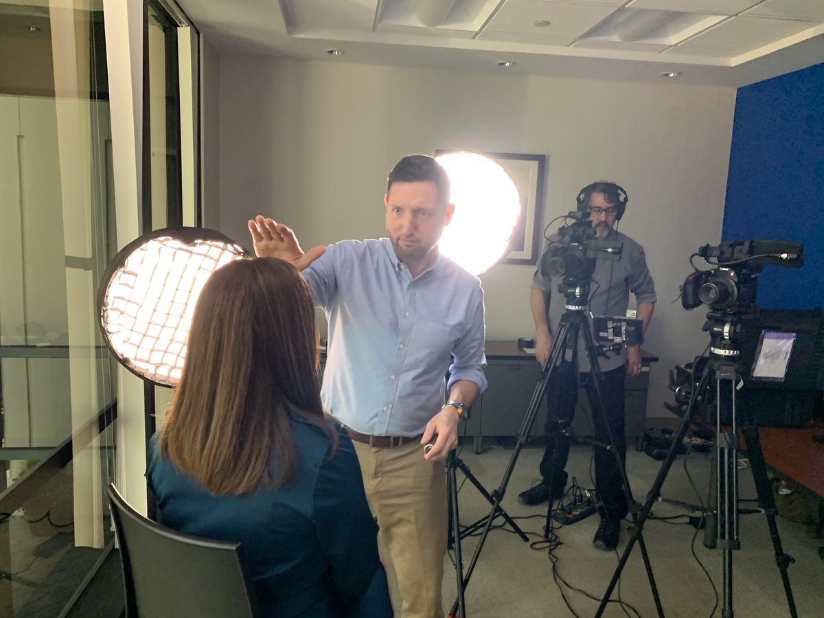 kennethpiner's tweet photo. Today in production in the @FINRA Boca Raton office working on two projects. In production with @carlinpetree and @WryneckStudio #videoproduction #handtalker https://t.co/xJfX2r2UjR