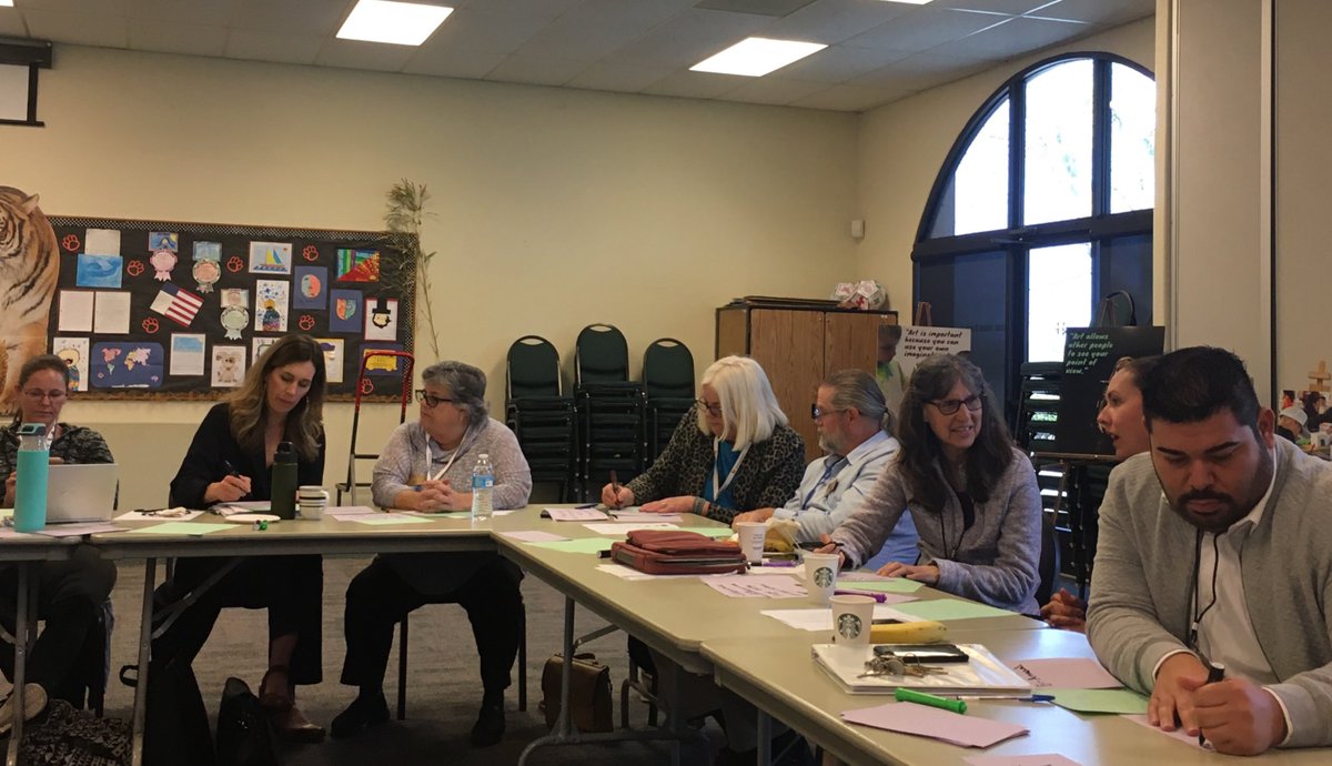 Congratulations to the Hollister School District and the San Benito County Arts Council for bringing together a stellar team for Arts Planning -Superintendent, San Benito COE, arts partners, principals, teachers, parents and community members! @ArtsEd411 #artsnow