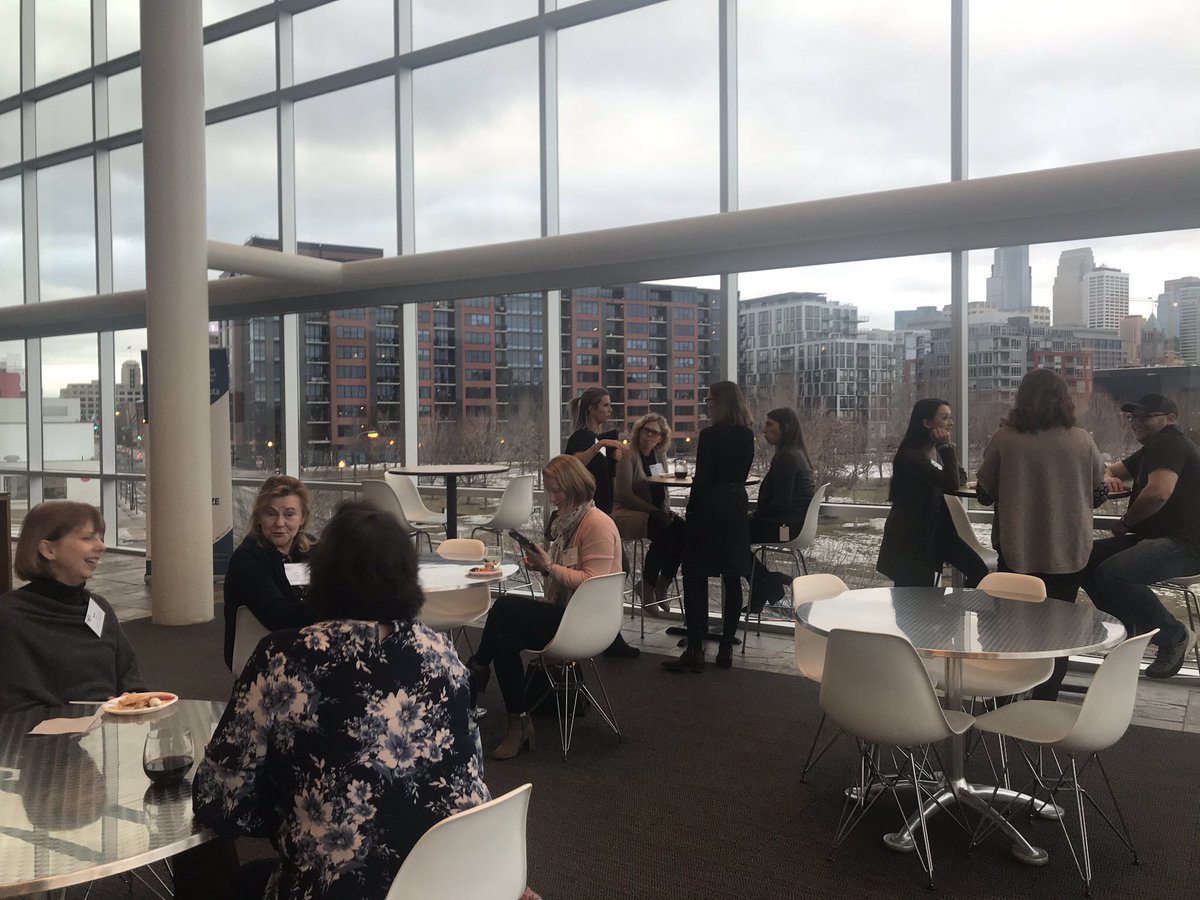 Padilla_Comm's tweet photo. Thanks to everyone for joining us tonight! Gearing up for our #EmployeeEngagement conversation with @MinnesotaPRSA. #engagebystage #padillaproud https://t.co/YmNgKxUAXV