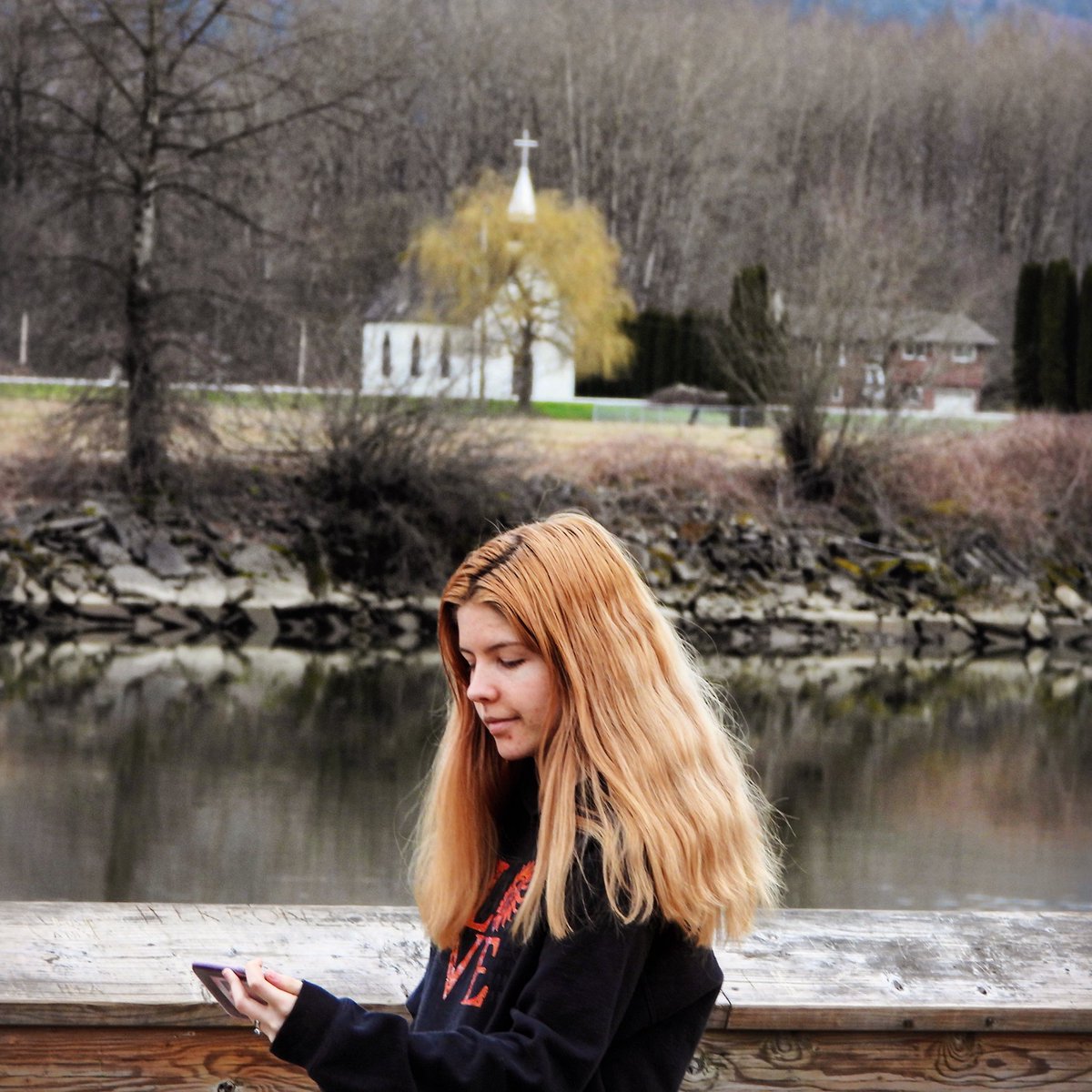 pnwkate's tweet photo. Take me to church - #waywarddaughter beside the #fraserriver at #fortlangley this grey Thursday 5 March 2020 #explorebc #hellobc #explorecanada #outdoorvancouver #viawesome #canadiangirl #canada #vancouver #wildvancouver #beautifulpeople #supernatural #spnfamily #getoutside https://t.co/lglZ9Z6RL8