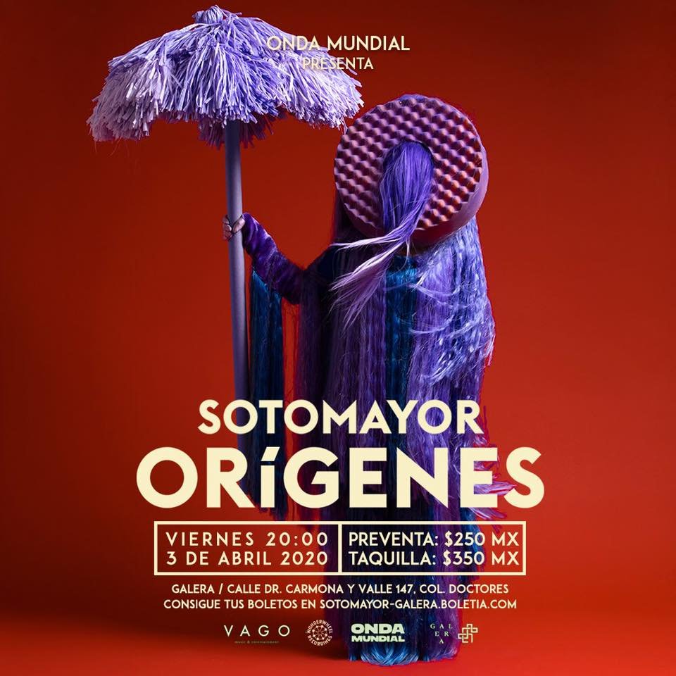 plannomada's tweet photo. @sotomayormusic se presentarán el 3 de abril en Galera 🖤❤️ ¿Quieres más detalles? Entra a este link: https://t.co/Lihv8EIeKG https://t.co/KoLcC5nmnp