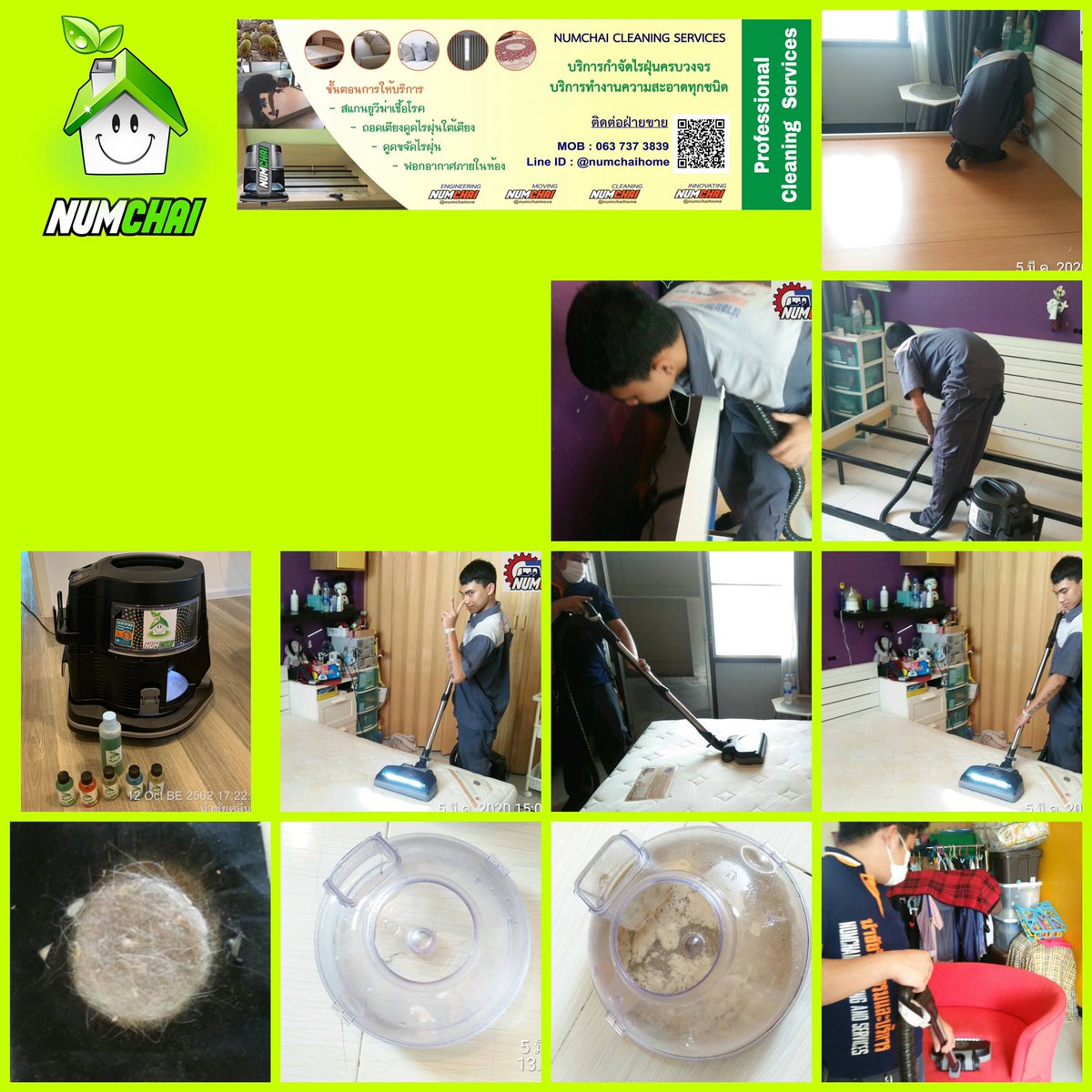 numchaicleaning's tweet photo. บริการทำความสะอาดและกำจัดไรฝุ่นครบวงจร สำหรับ ที่นอน หมอน ผ้าม่าน มุ่งลวดและพรม พร้อมทั้งถอดใต้เตียงทำความสะอาด สนใจบริการ ติดต่อเรา "นำชัยคลีนนิ่งเซอร์วิส" 063-737-3839 หรือ line ID: @numchaihome #กำจัดไรฝุ่น #ทำความสะอาดที่นอน https://t.co/lOg2INQAqY