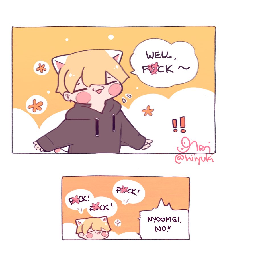 little nyoomgi learnt a new expression :) ?
#little_potty_mouth #ofc_he_says_what_he_wants
#yoongi #suga #bts
