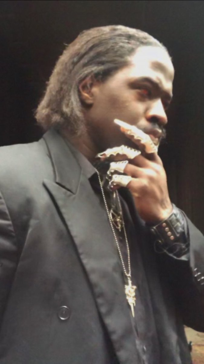 treveraeon's tweet photo. “I am the embodiment of all things dark made sentient”
And if you heard anything else, somebody done told you wrong.
🤘🏿🦇⚰️🔪
#OriginalGothicGangster #TheBigBat #ScaryBlackMan #YallGonRecognize #TheUnderground #UndergroundStrongStyle #OneNationUnderground #TheLeftHandPath https://t.co/SCs29iqFAZ