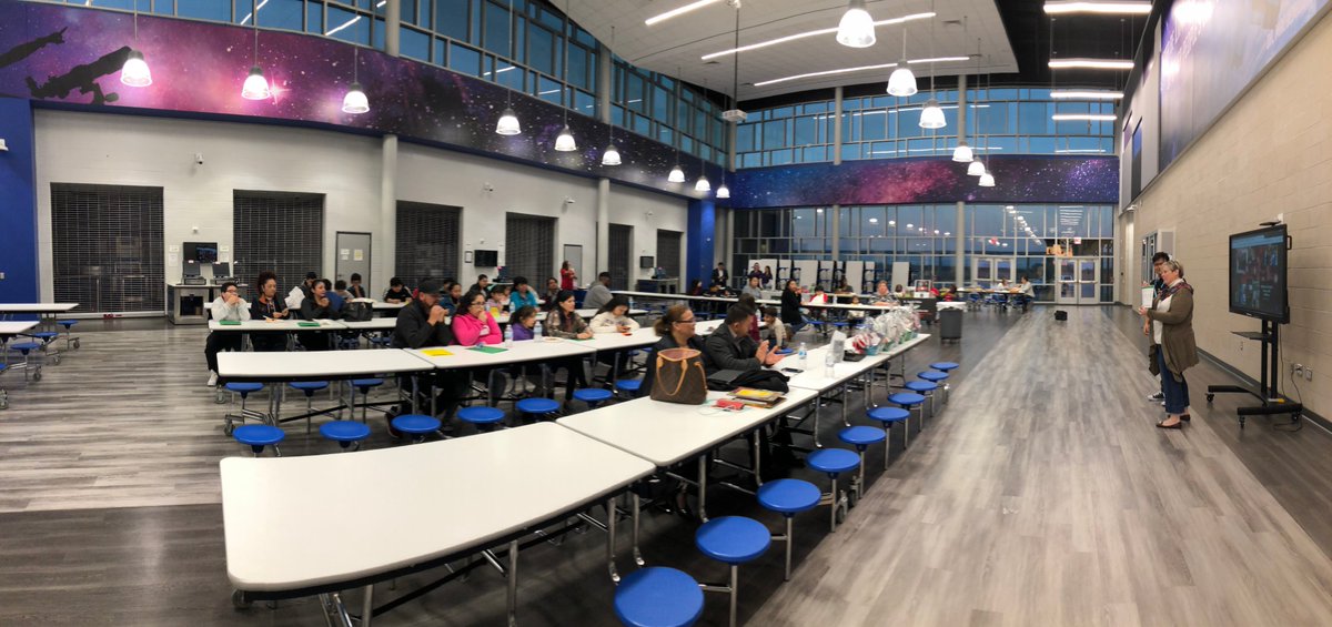 bhuertas80's tweet photo. 1st ESL Night at Kranz Jr High 2/27/2020. Non-profits came to offer information to parents about their services.We had a special guest speaker Deysi Parada speak about how she helped her boys find success with her limited English. Maria Figarelli spoke about literacy in the home https://t.co/enMPtbdW6M