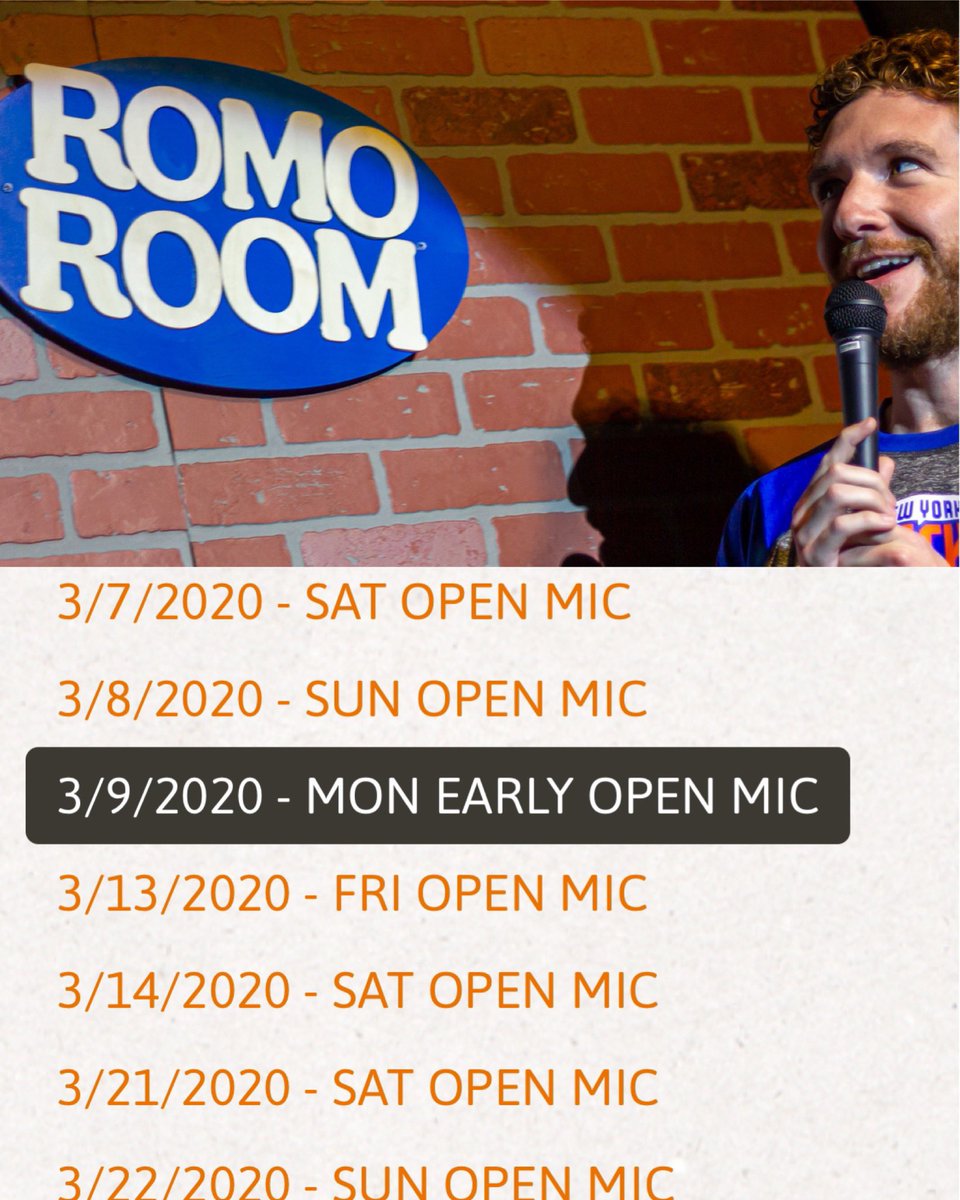 theromoroom's tweet photo. Monday Early mic! https://t.co/Xn3krEwnL3 https://t.co/eYM2rXjOZ5