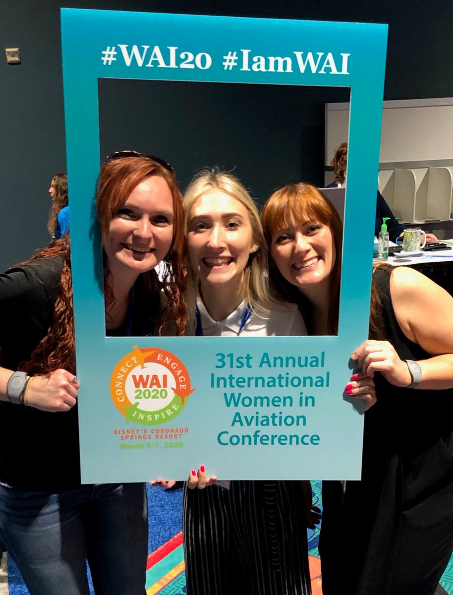 AeroTEC (@aerotecinc) on Twitter photo Kendra, Crystal, and Heather had an awesome first day at #WAI2020 in Orlando. Thanks to <a href="/WomenInAviation/">Women in Aviation International</a> for hosting an always amazing conference!
#IamWAI #womeninaviation #girlsinaviation #avgeek #aviation #aerotec #wats Kendra, Crystal, and Heather had an awesome first day at #WAI2020 in Orlando. Thanks to <a href="/WomenInAviation/">Women in Aviation International</a> for hosting an always amazing conference!
#IamWAI #womeninaviation #girlsinaviation #avgeek #aviation #aerotec #wats