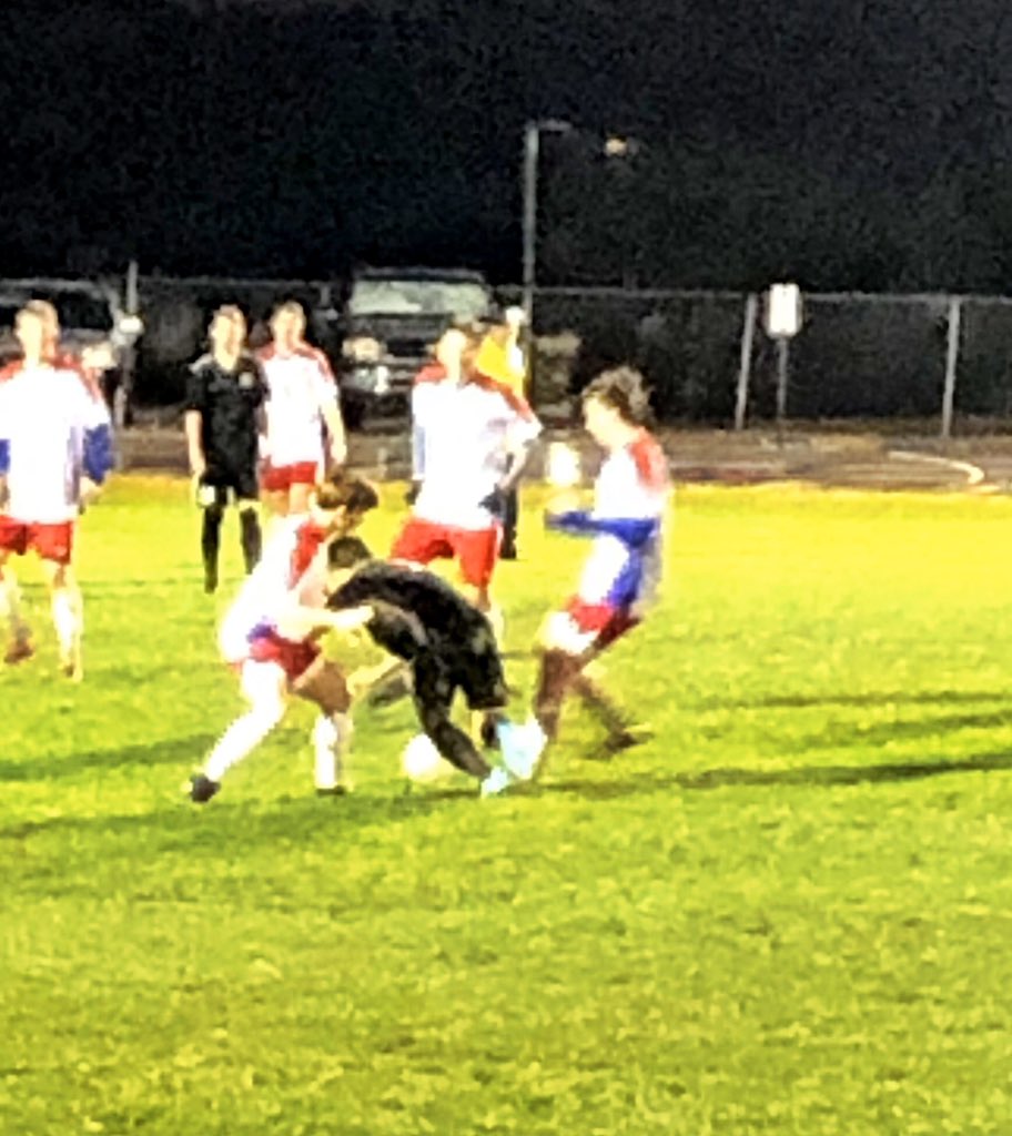 Cold and rain can’t stop our Hawks! #gettinitdone <a href="/HammondSports/">Hammond Athletics</a> <a href="/HammondMSoccer/">Hammond Soccer</a>
