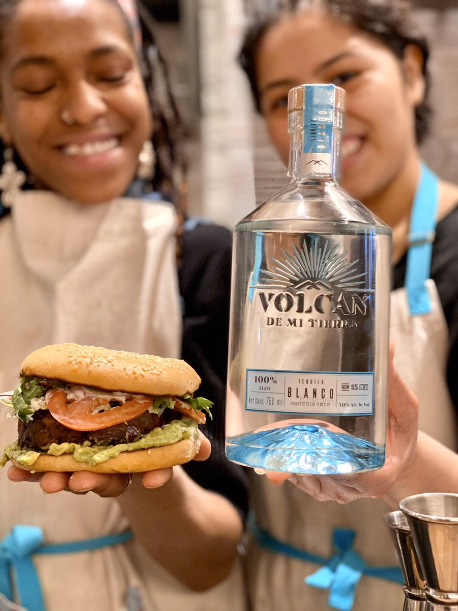 Name a better duo - we'll wait 🍔🍹
⠀⠀⠀⠀⠀⠀⠀⠀⠀
Next Thursday, March 12th, our friends <a href="/colincowie/">Colin Cowie</a> and Trent Fraser are joining us behind the bar for a great night of #VolcanTequila cocktails and delicious food. 

Join us starting at 6:30pm!