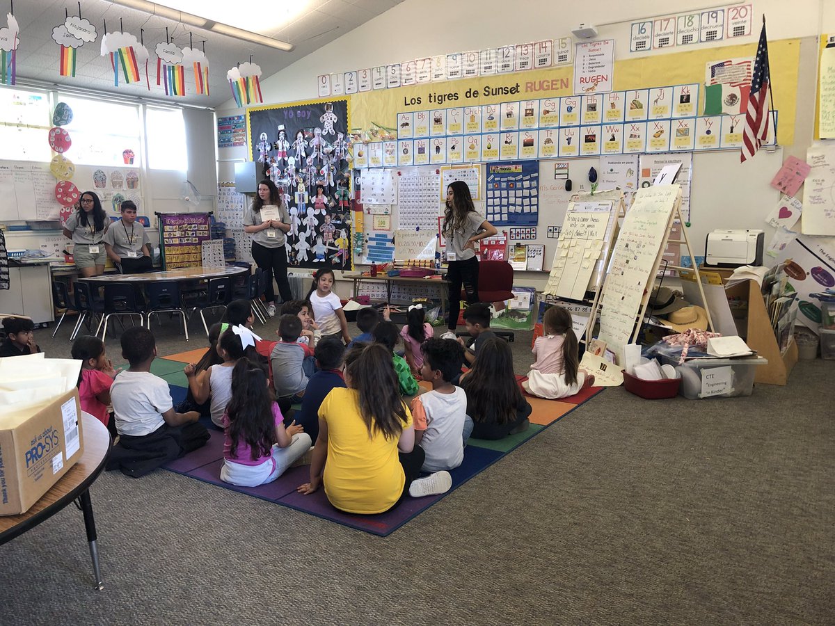 ecityservices's tweet photo. TIGER SMILES 2020! Today we went to kinder &amp; TK classes at Sunset, Kirk, AND Comubia Elementary. We taught them how to brush their teeth &amp; floss. All students received a goodie bag &amp; made a pledge to brush their teeth everyday :) #dobetter @ChemwithClick https://t.co/soshqLS4XE