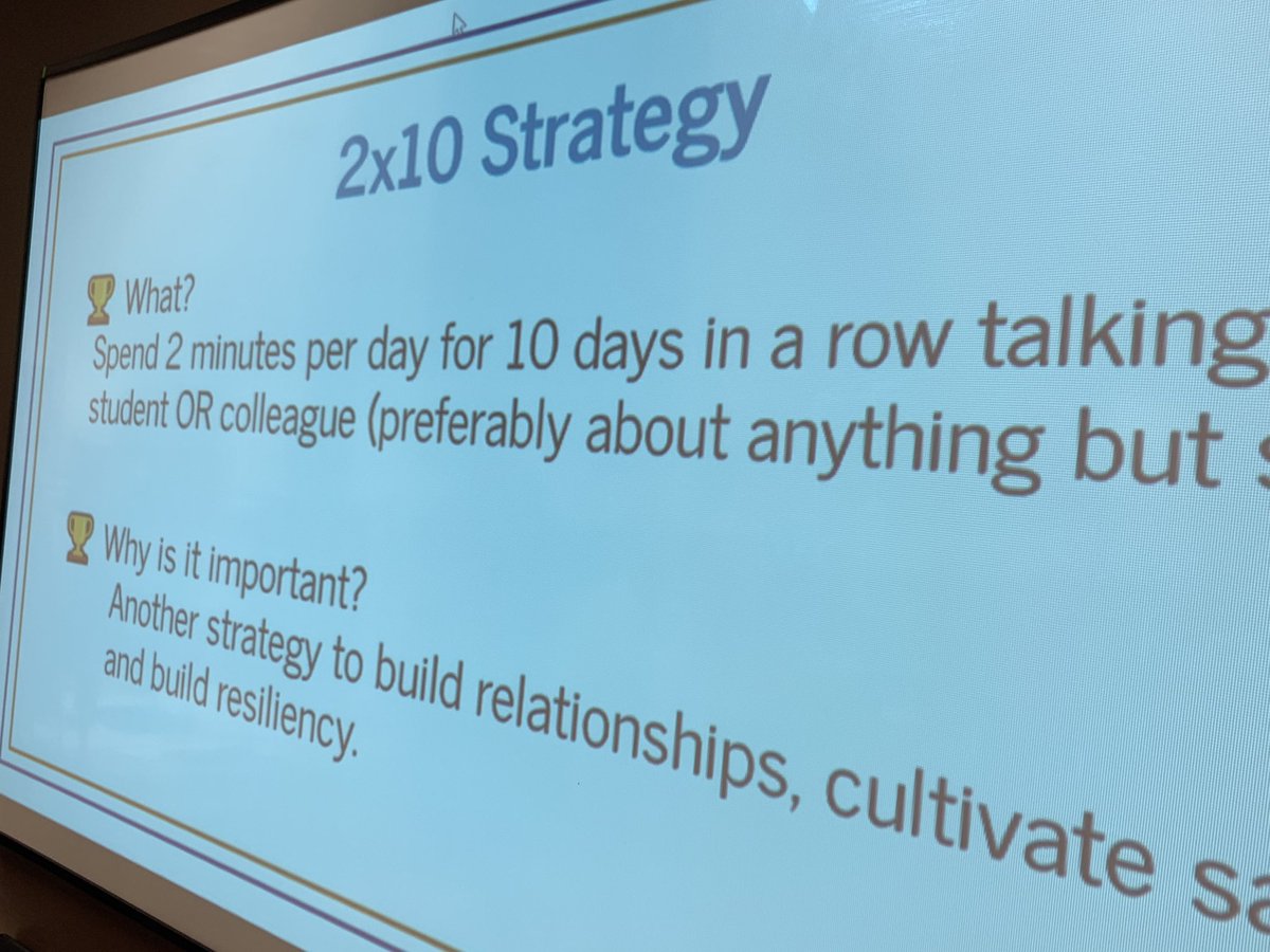 MrsMarshallTSC's tweet photo. Klondike Middle teachers #leadbypractice by modeling and “Championing” the 2x10
Strategy. @KlondikeMiddle @MrsNibarger18 @ginacourtois #TSCMind #TSCINtegrate 🧠❤️ https://t.co/0SBFj8tkjV