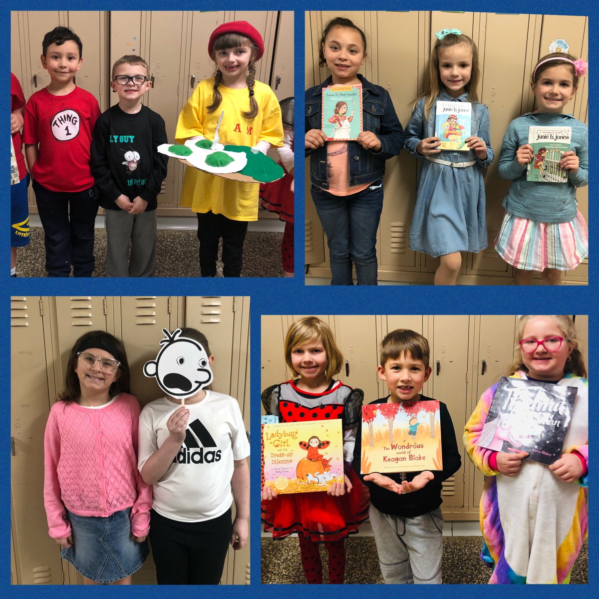 lauramossa's tweet photo. My ❤️ was so full today seeing students & teachers dressed up as book characters. @GrangeES is truly a school that celebrates our love of literacy! 📚 #grangereads #bcpsreads #ReadAcrossAmerica @BCPS_ELA https://t.co/ZLIetOvfJi