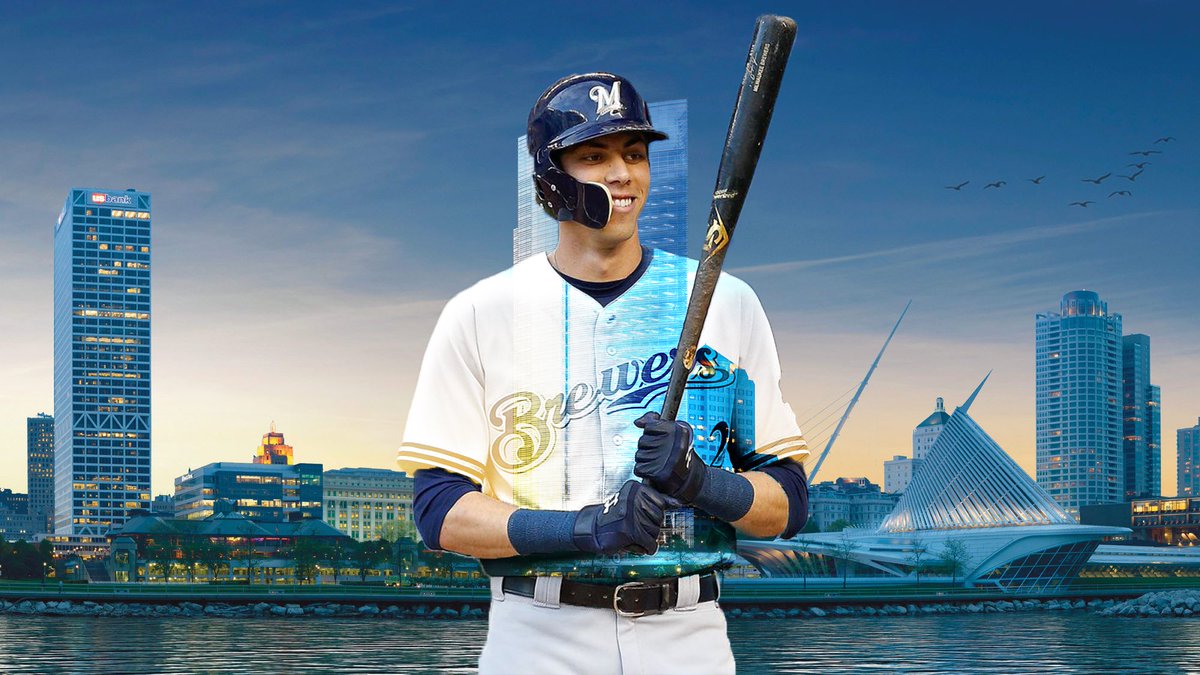 IKE_Brewers's tweet image. Christian Yelich - Brewer for Life🍻