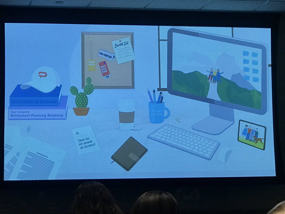 Padilla_Comm's tweet photo. As a “sage” employee, your workspace might look like this. They are interested in mentoring and sharing their knowledge. They are brand loyal and are looking for opportunities to leave a legacy with their organization. #EmployeeEngagement #engagebystage @MinnesotaPRSA https://t.co/n4jj5EbLkW