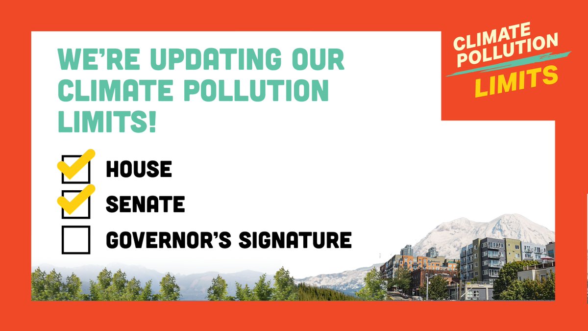 EPCtweets's tweet photo. 🎉 #ClimatePollutionLimits HB 2311 passes! #waleg
Thanks for your leadership, @monadas, @SlatterVandana, @joefitzgibbon, + @Reuvencarlyle.
Let's continue to #ActOnClimate this session. https://t.co/YIEnhPLt7X