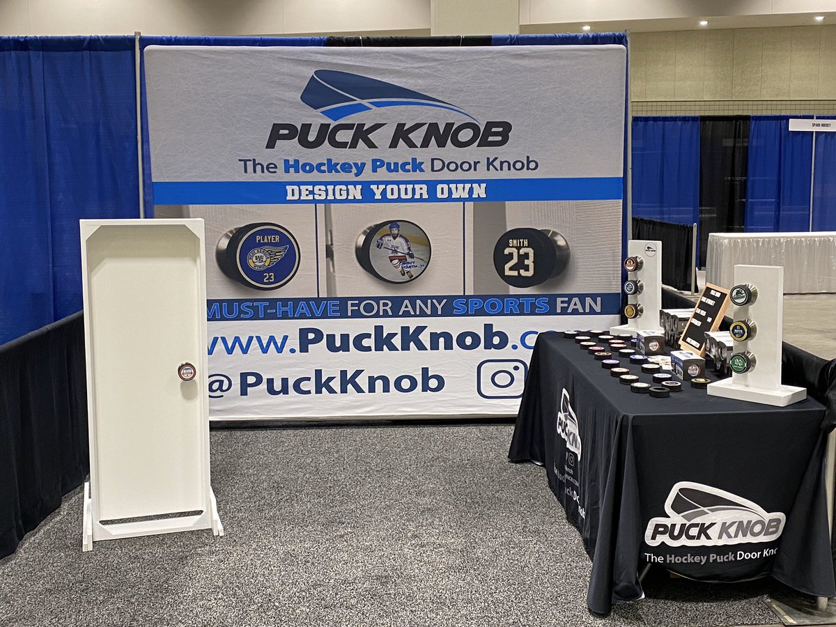 Excited to be in Minnesota with <a href="/PuckKnob/">Puck Knob</a> for <a href="/LetsPlay_Hockey/">Let's Play Hockey</a> expo!