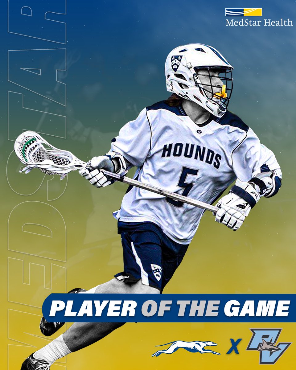 Congrats to the <a href="/MedStarHealth/">MedStar Health</a> Player of the Game! Sam King, kicking off game 1 with a great performance <a href="/GilmanLacrosse/">Gilman Lacrosse</a> <a href="/BookerCorrigan/">Booker Corrigan 🌎</a>