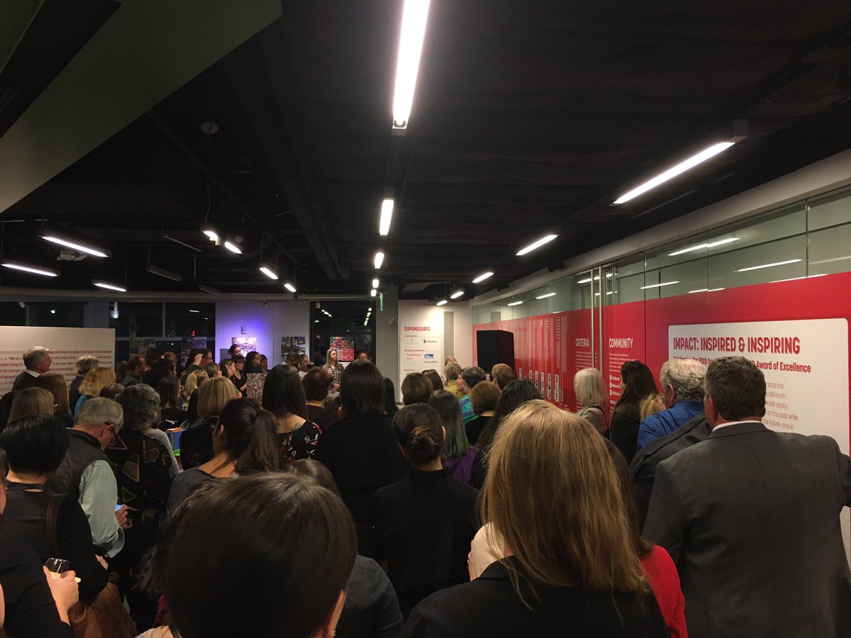 AlyshaWrites's tweet image. Packed house at #BSASpace tonight for #IMPACT featuring @WIDBoston Award of Excellence winners - learning so much about the numerous contributions women have made to the field, truly inspiring! #InternationalWomensDay #girlpower #design @BSAAIA