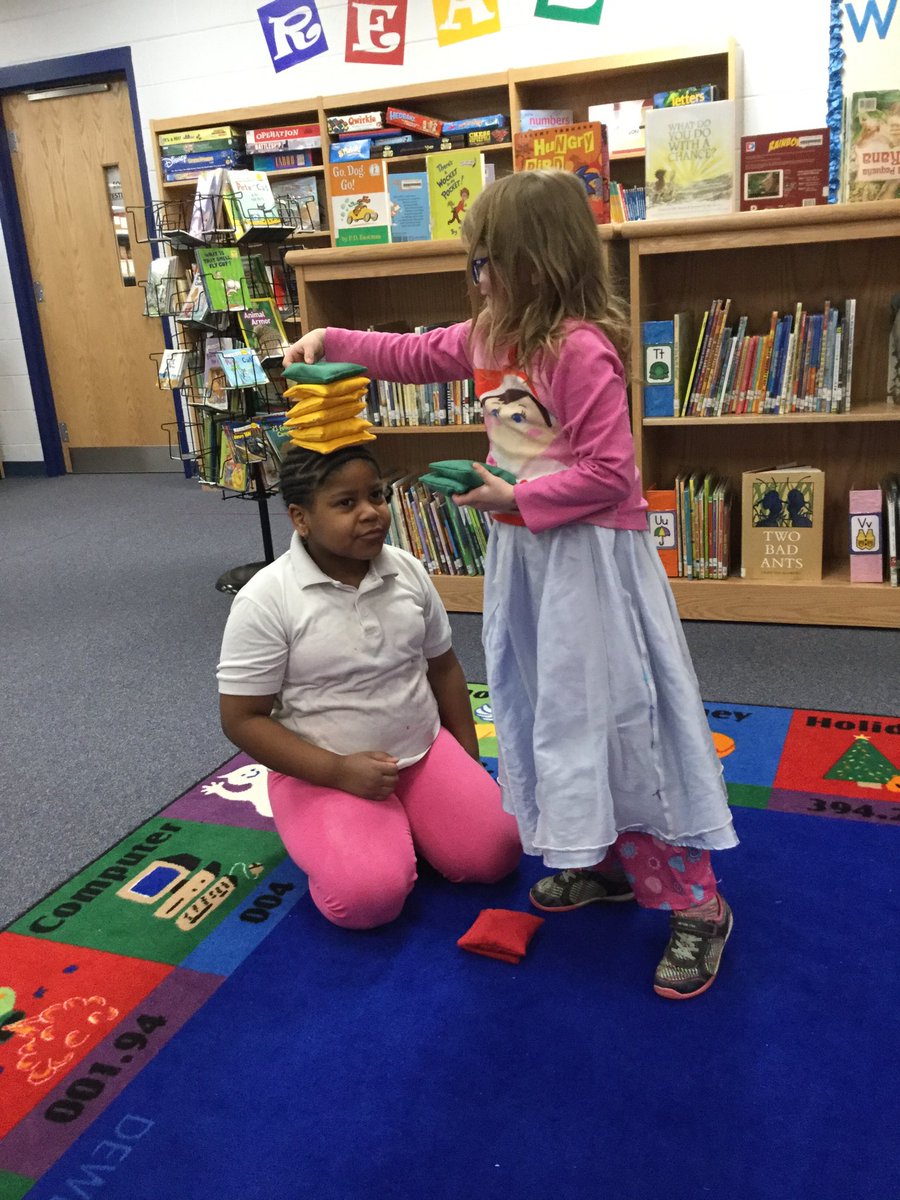 It’s Read Across America Week!
How many apple can you get on top?