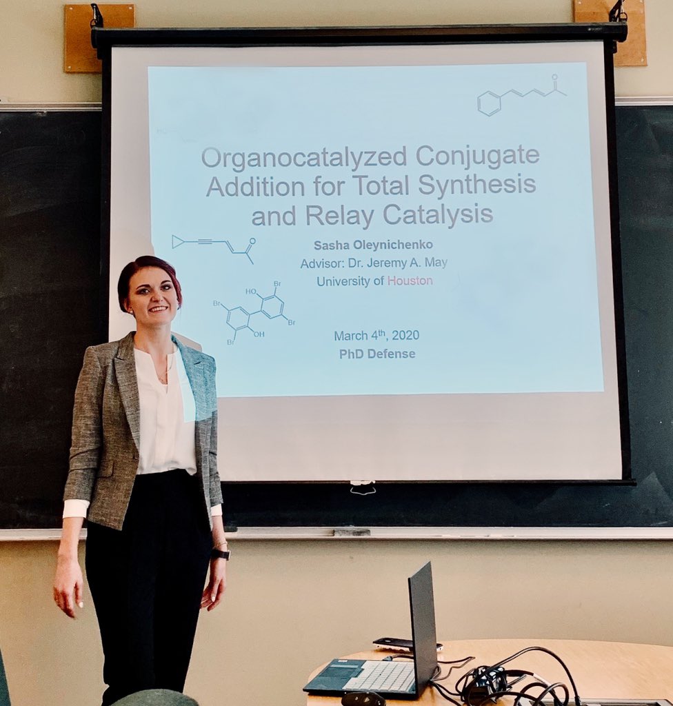 Congrats to Sasha (@sasha_sundstrom) on a successful defense! #PhDone