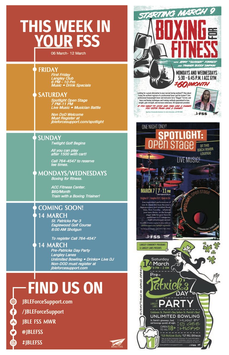 Check out everything that's happening this week in the 633d FSS! #TWIFSS