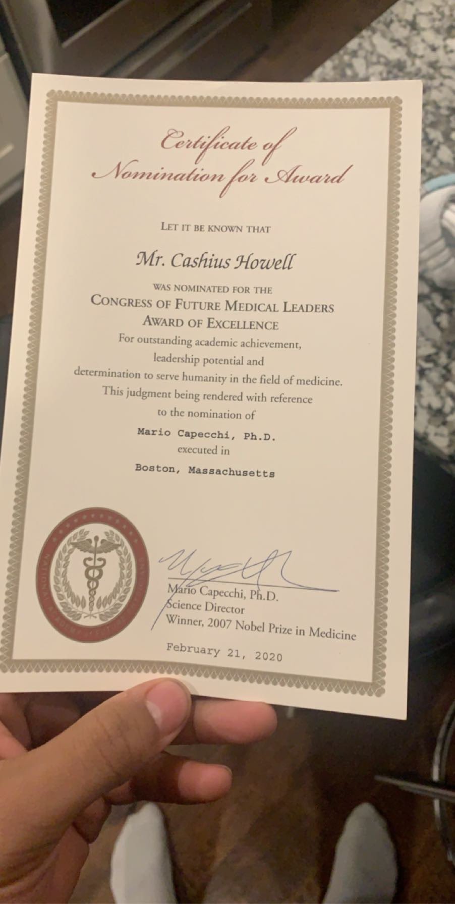 πΆππ βππ’π π»ππ€πππ on Twitter "Thankful to be nominated for the congress
