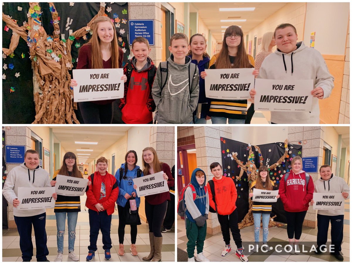 ⭐️Positive Sign Thursday!⭐️ <a href="/KeyClubWH/">WH Key Club</a> <a href="/HansonMiddleMA/">Hanson Middle School</a> #whpantherpride
