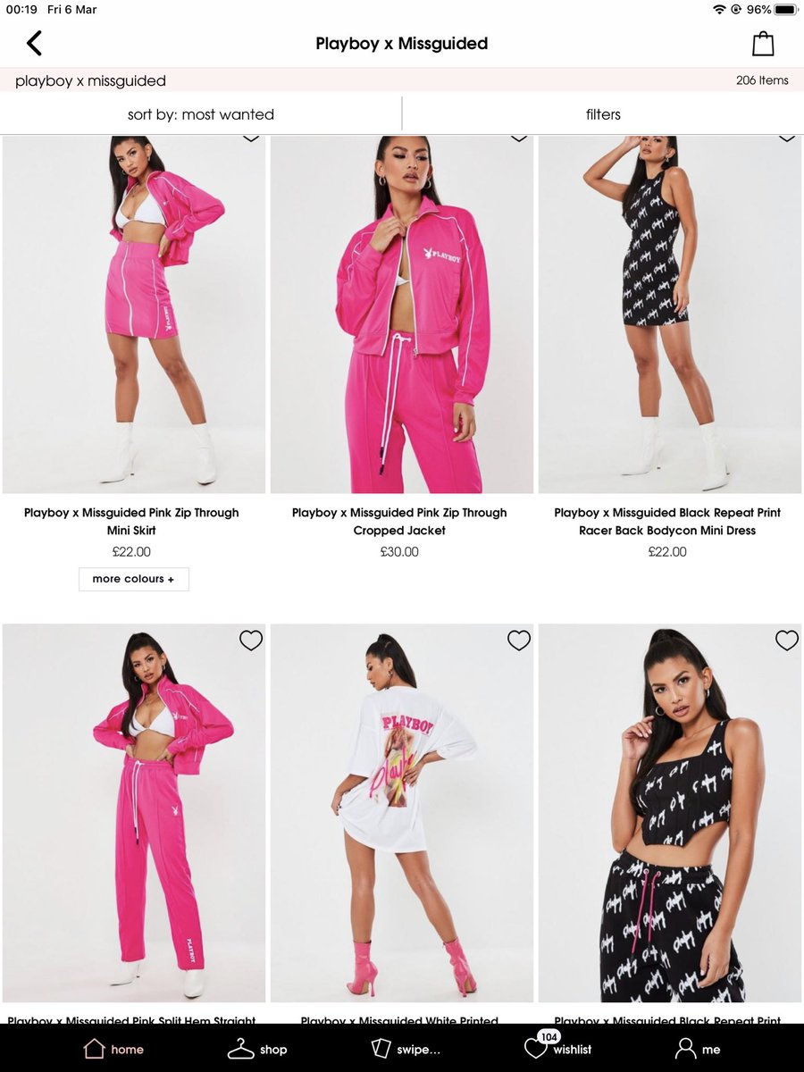 Jess1caRoberts's tweet photo. Is it just me or is the new  #PLAYBOYXMISSGUIDED line channelling #Barbie vibes! 😍 I’m in love ❤️❤️❤️@Missguided https://t.co/Z8BnufQom1