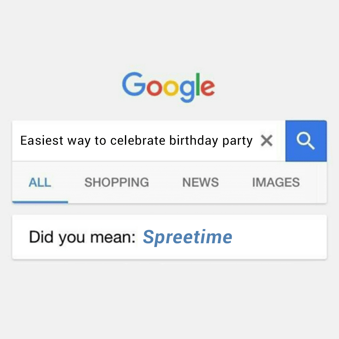 Spreetime1's tweet image. The search is over!!!!

Even Google knows the answer.

Think CELEBRATION, Think SPREETIME.

Like, Follow, Share &amp;amp; Support.
@Spreetime1 

#didyoumean #trendingposts #spreetime #spreetimecelebrations #hasslefree #events #eventmanagement  #birthdayparties #celebrations