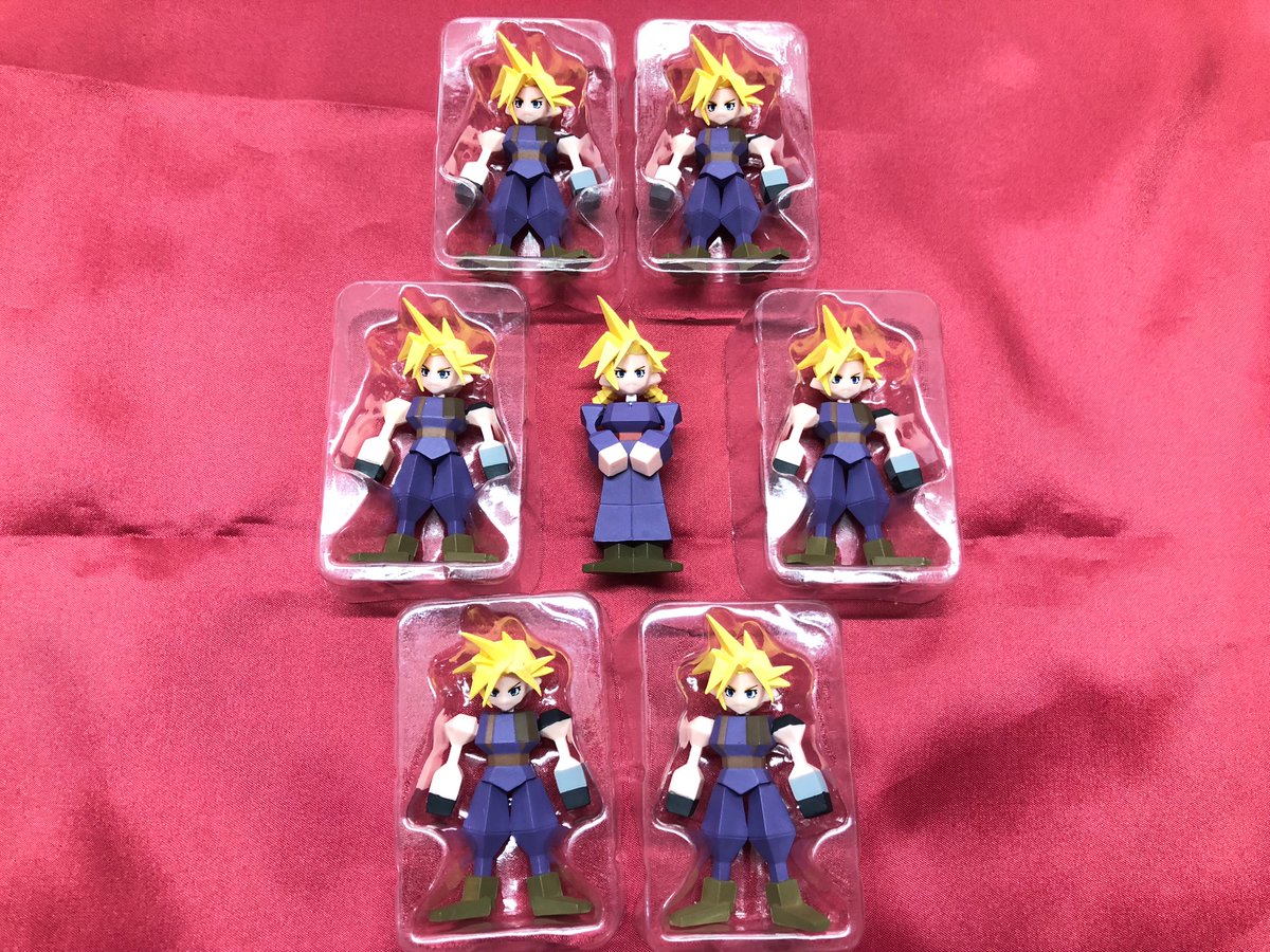 つ、ついにキタァァァァ‼️ #FF7R発売記念くじ G賞ミニフィギュア