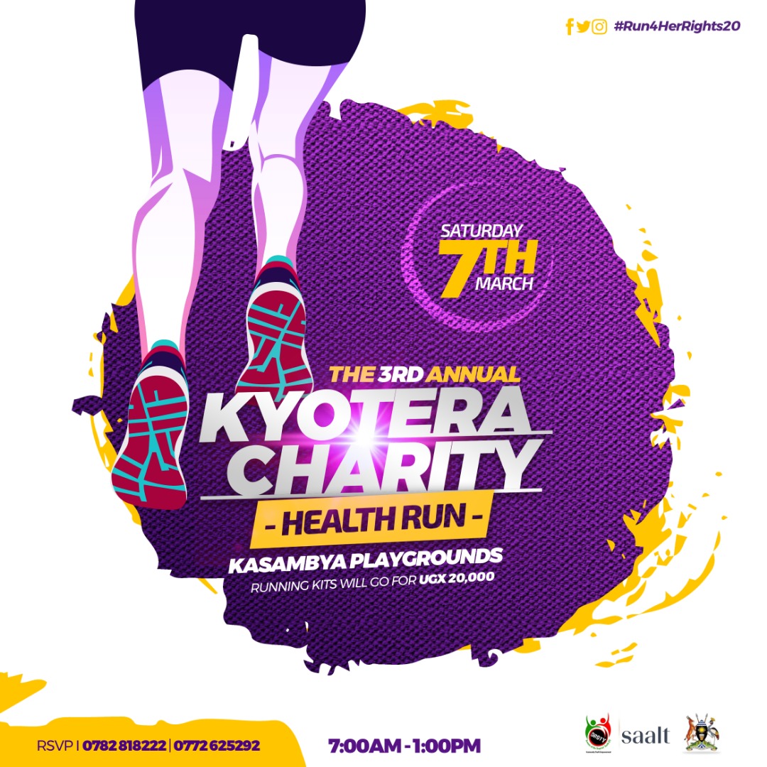 . <a href="/DrotyUganda/">Dreams of the Tropical Youth Uganda</a> #Run4HerRights20 is happening this weekend. Saturday 7th. The event is organised to raise funds for building proper latrines in rural schools &amp; to join the rest of the world in celebrating #IWD2020 Let's support thier cause!