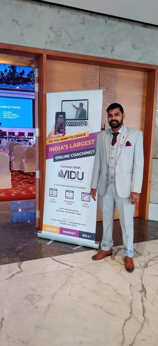 Vidudottech's tweet photo. A glimpse from today’s event:
Team ViDU at the EdTechReview’s #ETR2020 Event | 5-6 March, New Delhi.
#edutech #edupreneurs #edexpo #edtechconference #edleaders #edtechpitch #edtechchat #edawards #educationawards #education #VIDU https://t.co/fBQSqJJRtI