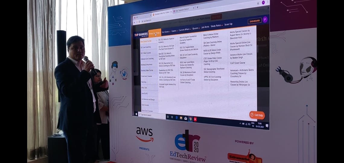 Vidudottech's tweet photo. A glimpse from today’s event:
Team ViDU at the EdTechReview’s #ETR2020 Event | 5-6 March, New Delhi.
#edutech #edupreneurs #edexpo #edtechconference #edleaders #edtechpitch #edtechchat #edawards #educationawards #education #VIDU https://t.co/fBQSqJJRtI