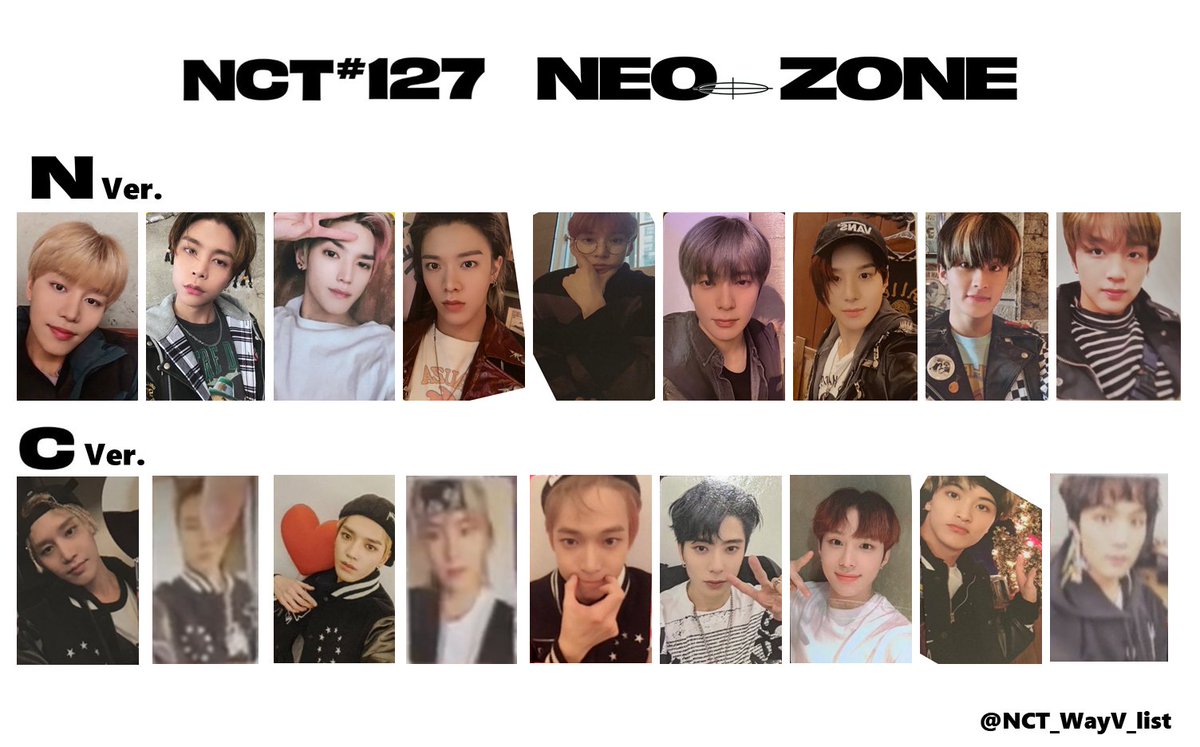 NCT_WayV_list's tweet photo. 엔시티 127 네오존 영웅 포카리스트 
NCT 127 NEO ZONE
#NCT127 #엔시티127 #태일 #TAEIL #쟈니 #JOHNNY #태용 #TAEYONG #유타 #YUTA #도영 #DOYOUNG #재현 #JAEHYUN #정우 #JUNGWOO #마크 #MARK #해찬 #HAECHAN https://t.co/ezu7LHXh42