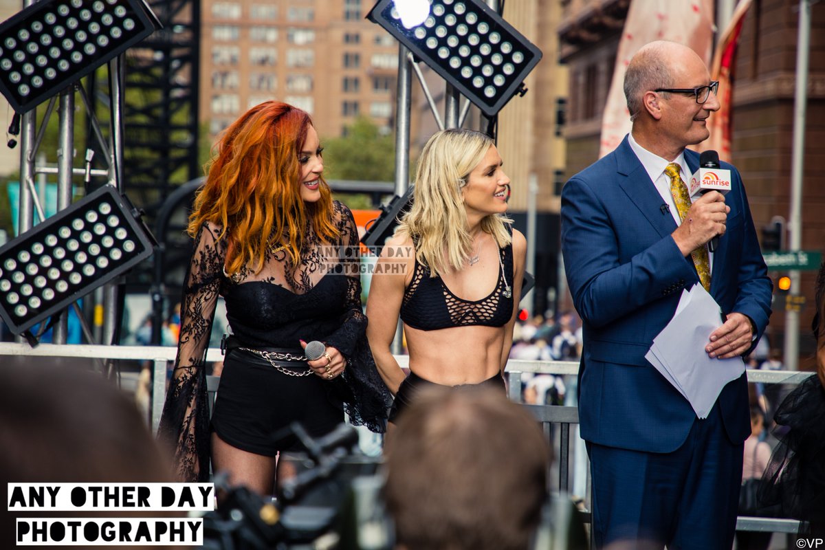 AOD_Photography's tweet photo. @pussycatdolls performing on Sunrise in Sydney this morning #pussycatdolls #pcd @NicoleScherzy @ImAshleyRoberts @KimberlyKWyatt @therealCarmit @JSutta 

#nicolescherzinger #ashleyroberts #carmitbachar #jessicasutta #kimberlywyatt #react #dontcha #buttons #girlband #girlpower https://t.co/9pwQFJgIBI