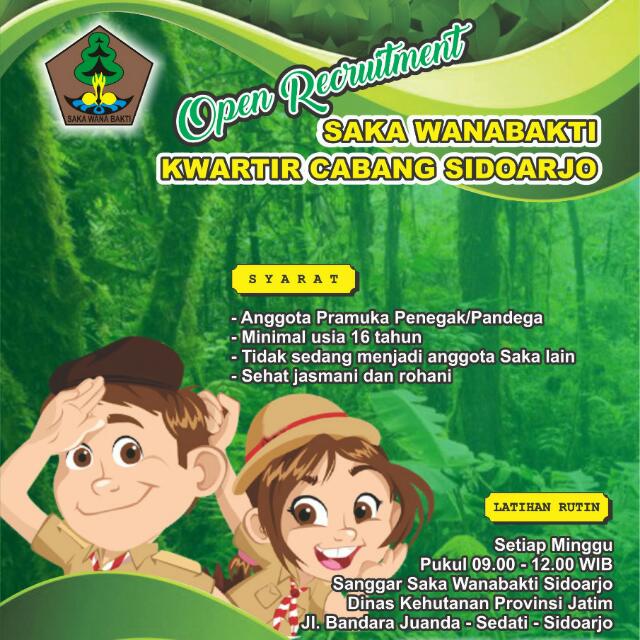 WanabaktiS's tweet photo. Buat pemuda pemudi seputaran Sidoarjo, Yuk gabung Saka Wanabakti Kwartir Cabang Sidoarjo. Banyak kegiatan positif yang bisa kamu dapat. #Pramuka #Pramukasidoarjo #Sakawanabakti #sakawanabaktisidoarjo #sidoarjohits #areksidoarjo #smasidoarjo #smksidoarjo #masidoarjo https://t.co/3wPwXvMv5Q