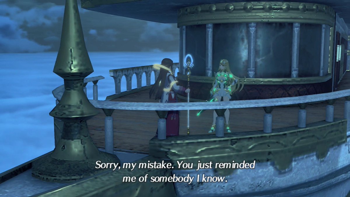 Chapter 5 is one of my favorite chapters in the entire game. There are a ton of 1 on 1 conversations in this chapter that just really stand out to me. Hikari's conversation with Fan while short has a lot of emotion in it especially if you've played Torna...   #Xenoblade2