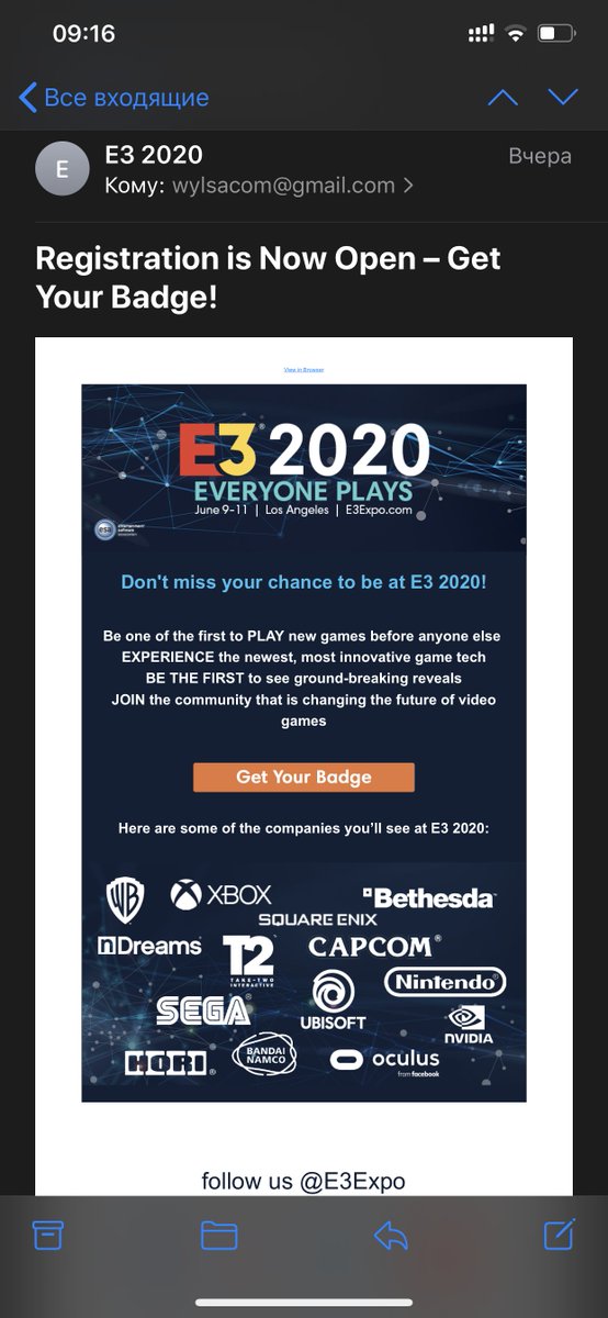 wylsacom's tweet image. E3 пока не отменяется?