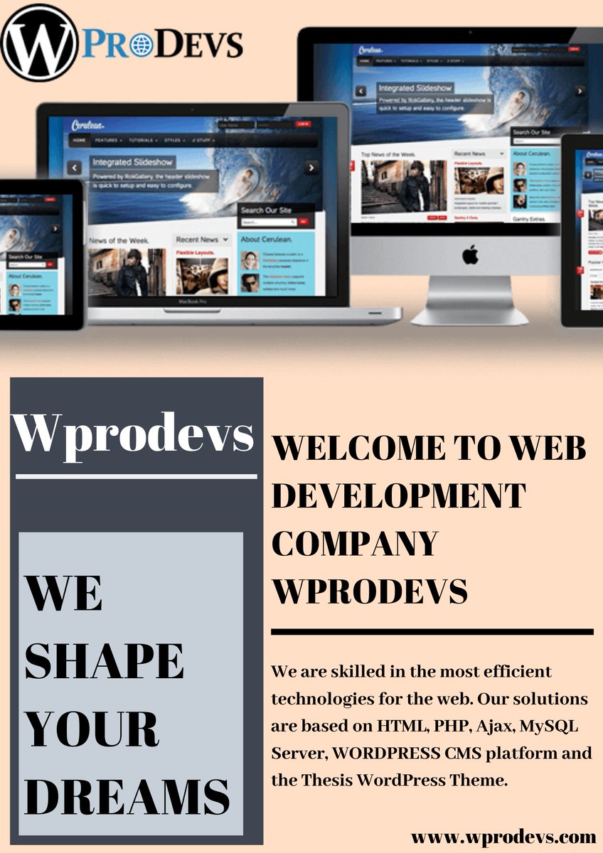 wprodevs's tweet image. Did you hear the big news?

We are skilled in the most efficient technologies for the web!!!
Our solutions are based on HTML, PHP, WORDPRESS CMS platform and the Thesis WordPress Theme✌️✌️

wprodevs.com

#web #webdesign #webdesign2020 #spider #website #spiderweb #ux