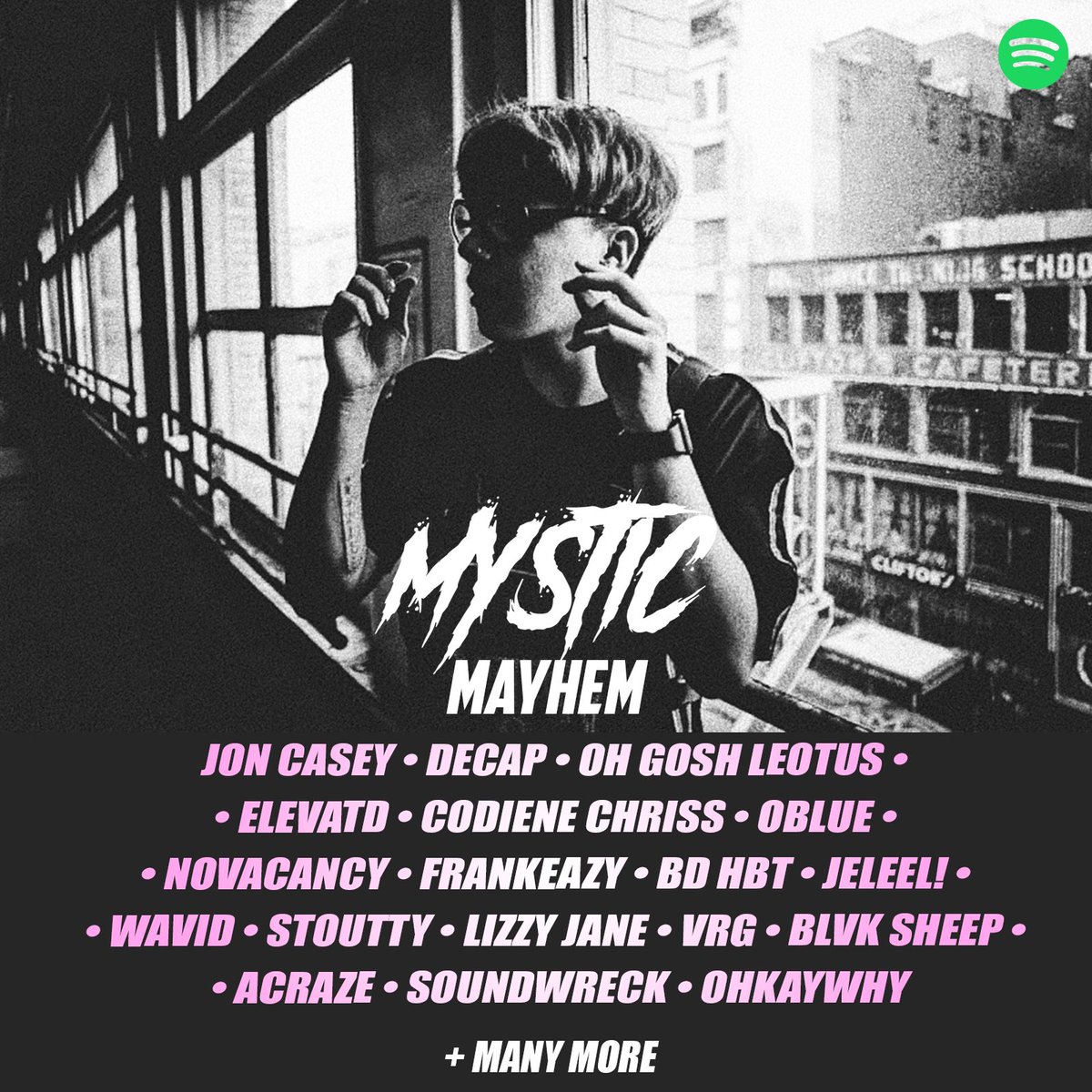 soundsbymystic's tweet image. Pumped to announce my new @Spotify playlist w/ nothing but underdogs!!!  

Stream here: spoti.fi/2VA1TIe