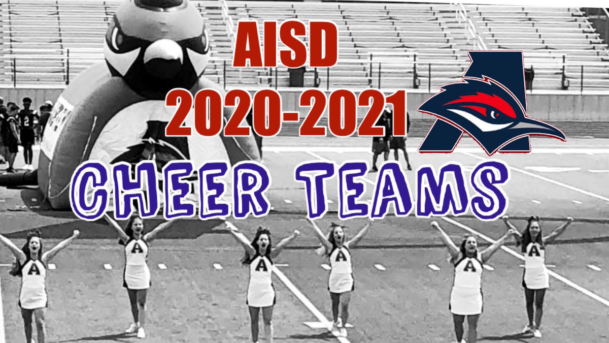 aubreyisd's tweet photo. Congratulations to all those that tried out for the @aubrey_ahs and @AMS_Chaps cheer teams today.  We are #AubreyProud of each of you!

Click Here For You 2020-2021 Cheer Team Members>> https://t.co/bORZUUmwtd https://t.co/bLtV5AIUdD