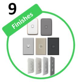 benfromclipsal's tweet photo. We're about expression. With the Iconic range, we have a combined total of 9 finishes, allowing unrivalled customisation. There's never been a better time to feel ICONIC. https://t.co/lu8iDVYUKi