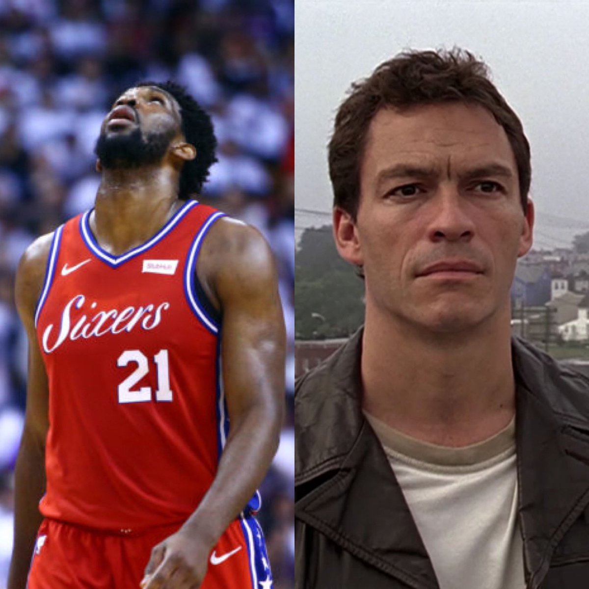 Mcnulty is Joel Embiid. Mcnulty was a good cop but he was a dysfunctional drunk. Embiid a great player but he half ass on some nights.
