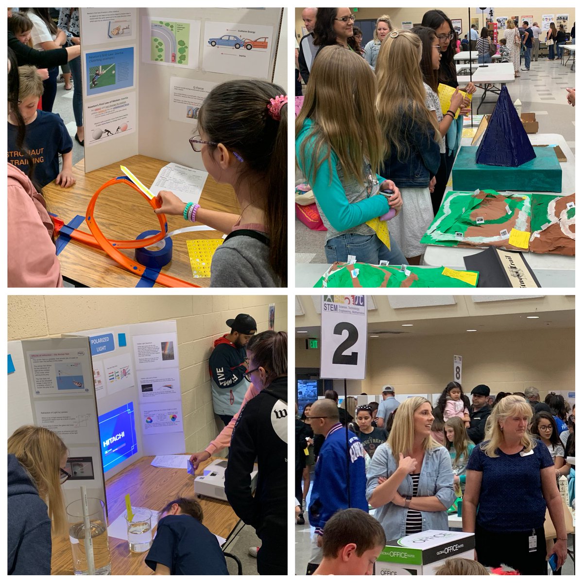#Menifeeusd STEM Expo!  Our amazing students are learning, explaining and exploring STEM #menifeelearn !!