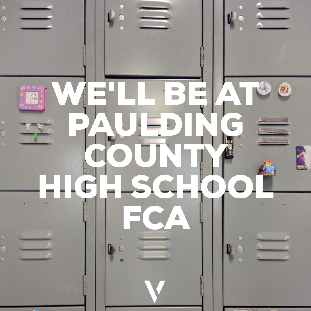 verticalnsc's tweet photo. Pastor Jeremy will be at Paulding County High School in the morning! FCA starts at 7:45! See you there! #fcahuddle #verticalstudents @pauldingfca https://t.co/zeyL1neivh