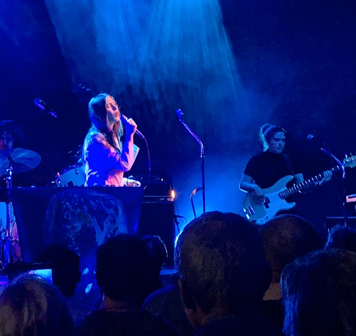 onlyinadelaide's tweet photo. Oh golly. @WeyesBlood simply beguiling last night @adelaidefest  That sweeping voice so transcendently tender, particularly a stunning, tear-inducing Picture Me Better tribute to departed #adelaide muso mate Sam 😢 Something to hold onto for a real long time. #AdlFest @mistletone https://t.co/frnK9OqiKX